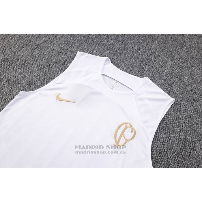 Camiseta de Entrenamiento Corinthians Sin Mangas 2023-2024 Blanco
